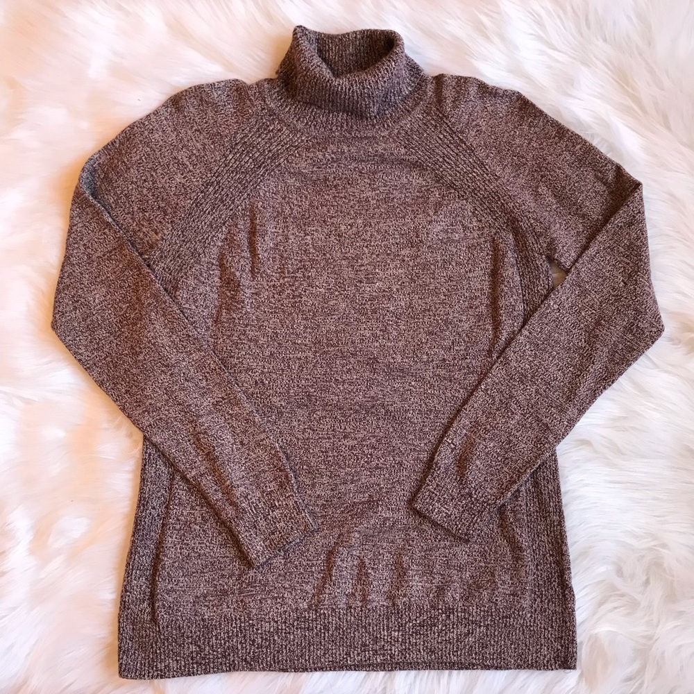Light Purple Turtleneck Sweater